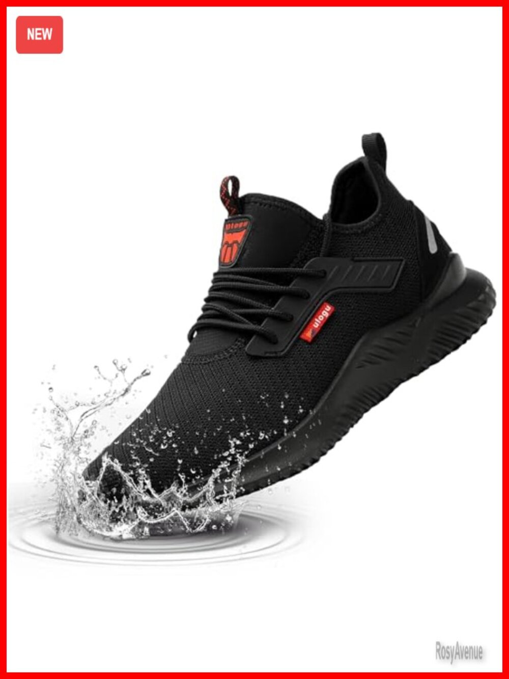 Waterproof Steel Toe Work Shoes Lightweight Safety Sneakers Puncture Proof